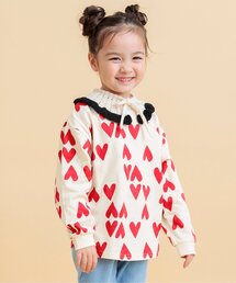 BREEZE（ブリーズ） tシャツ 「どっちも正解」DAISUKI 総柄ロンT