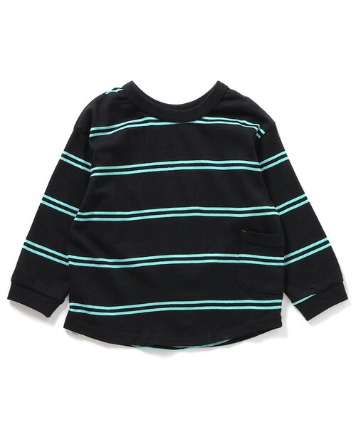 つきあかり 一応良い子 100サイズ 終わり BREEZE tシャツ 「どっちも正解」DAISUKI 総柄ロンT キッズ 子供