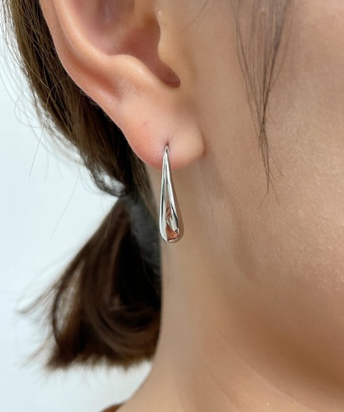ciite' ピアス ドロップモチーフ フックピアス (両耳用) レディース