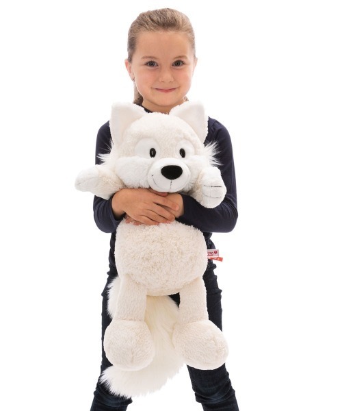 NICI wolf ULVY&friends 50cm ぬいぐるみ NICI Ulvy 48258 Soft Toy Wolf Sheep Fur 50 cm I Plush Toy