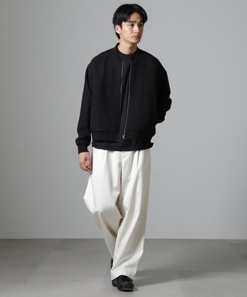 NANO universe（ナノ・ユニバース） ブルゾン アウター 合繊メルトン