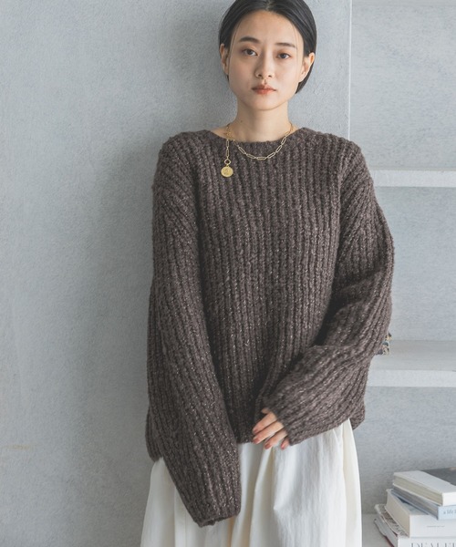 【トリーバーチ ニット】波状模様 長袖 ニット ラメ ★レア物 ★美品 M 楽天市場】煌く小花が散りばめられたラメ入りニット トップス