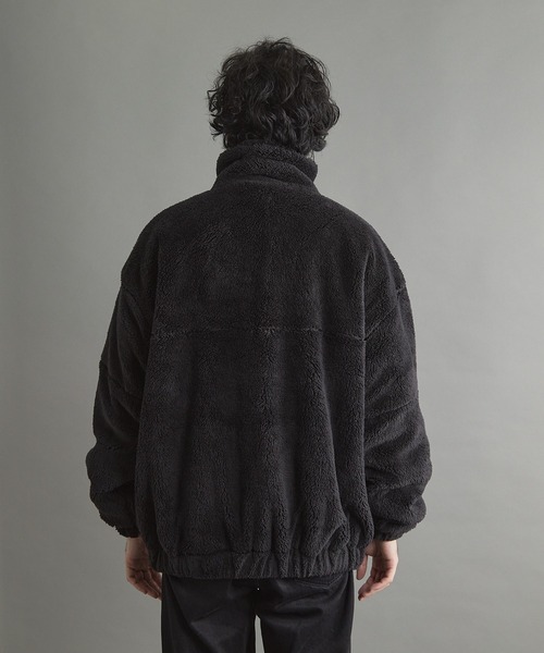 VIBGYOR ブルゾン アウター シャギースタンドZIPジャケット(CN) メンズ