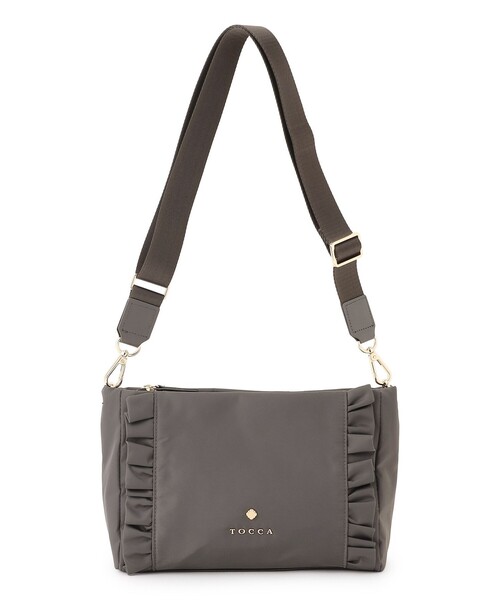 未使用　TOCCA TRIMWAVE POCHETTE BAG ポシェットバッグ TOCCA（トッカ） ショルダーバッグ バッグ TRIM WAVES POCHETTE