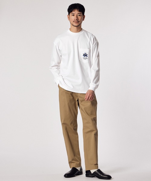 LANVIN en Bleu tシャツ 「LANVIN ESSENTIAL」ECHELLE / ”マルグリット