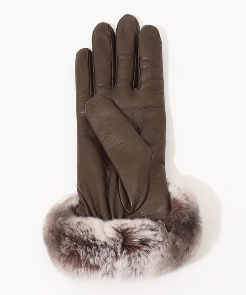 TOMORROWLAND（トゥモローランド） 手袋 Milona Paris ファーグローブ