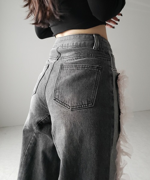 me+em select（ミームセレクト） ジーンズ デニム デニムパンツ