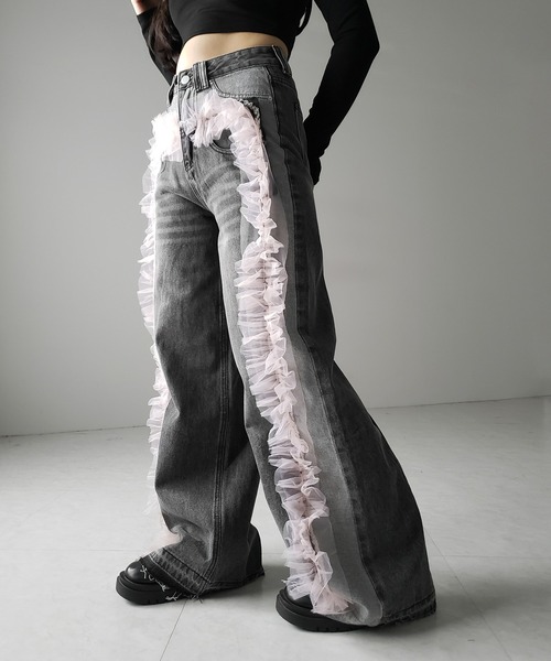 あー様 me+em select（ミームセレクト） ジーンズ デニム デニムパンツ