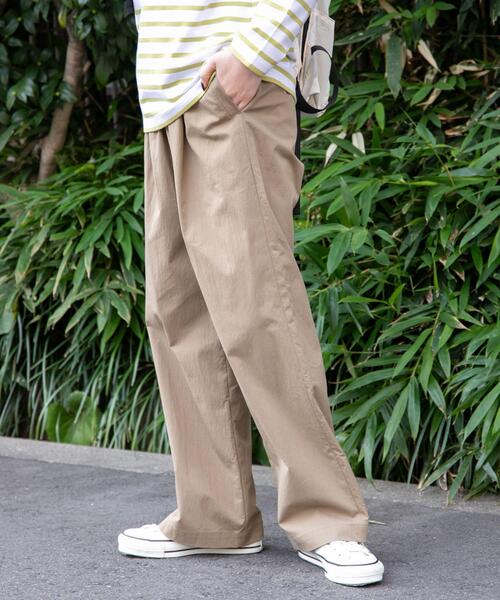 FORK&SPOON(フォークアンドスプーン) パンツ コットンナイロンパンツ FORK&SPOON(フォークアンドスプーン) パンツ コットンナイロンパンツ
