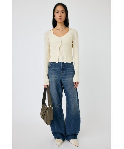 パンツ moussy DROP WAIST CURVE STRAIGHT セール】【セットアップ対応】DROP WAIST CURVE STRAIGHT