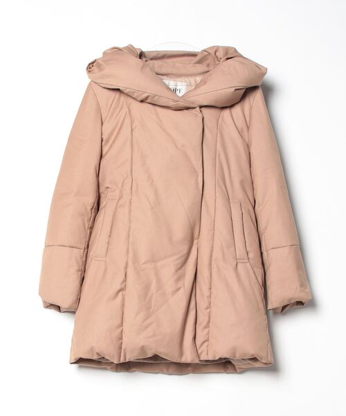 ROPE' ロングコート ベージュ ROPE'（ロペ） ダウンコート 36 ベージュ レディース : ZOZOTOWN Yahoo