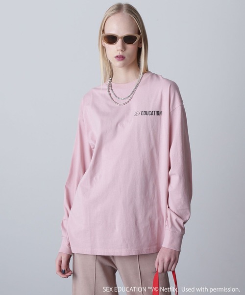 tシャツ Netflix Series ‘SEX EDUCATION’ × ROSE BUD/AMERICAN COMIC TEE レディース ROSE BUD tシャツ Netflix Series 'SEX EDUCATION' × BUD