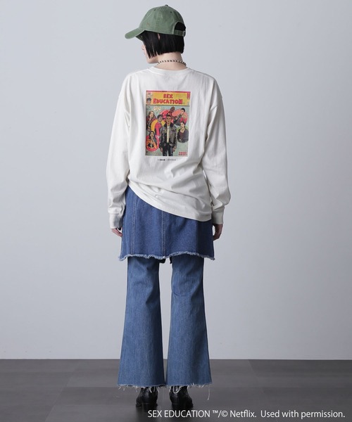 ROSE BUD tシャツ Netflix Series 'SEX EDUCATION' × BUD