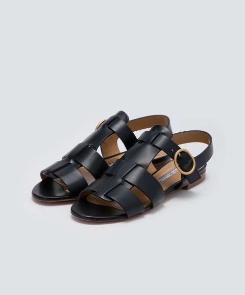 ■PELLICO■SAMI サミ グルカサンダル PELLICO サンダル SAMI グルカサンダル 1.0cm BLACK レディース