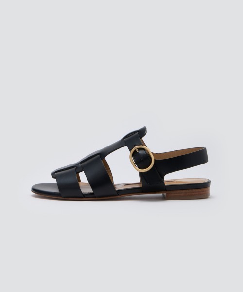 ■PELLICO■SAMI サミ グルカサンダル PELLICO サンダル SAMI グルカサンダル 1.0cm BLACK レディース