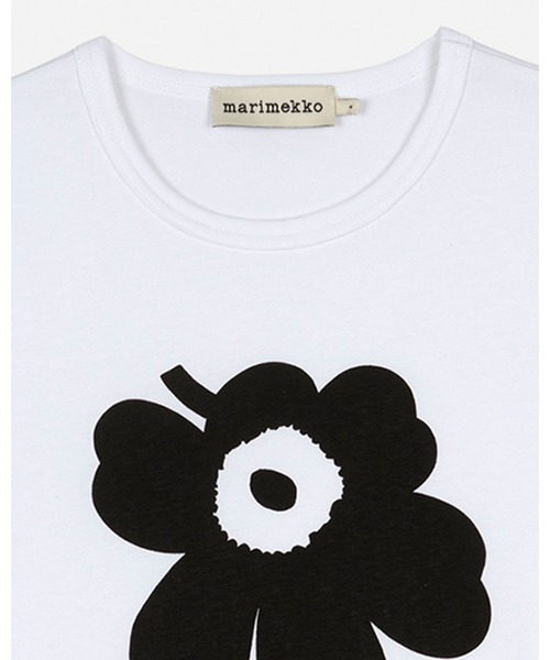 marimekko tシャツ erna Unikko /placement t-shirt レディース