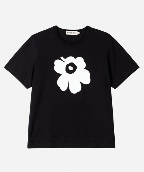 marimekko ウニッコ半袖Tシャツ Lサイズ新品 marimekko（マリメッコ） tシャツ 半袖 erna Unikko /placement t