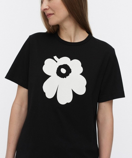 marimekko（マリメッコ） tシャツ 半袖 erna Unikko /placement t