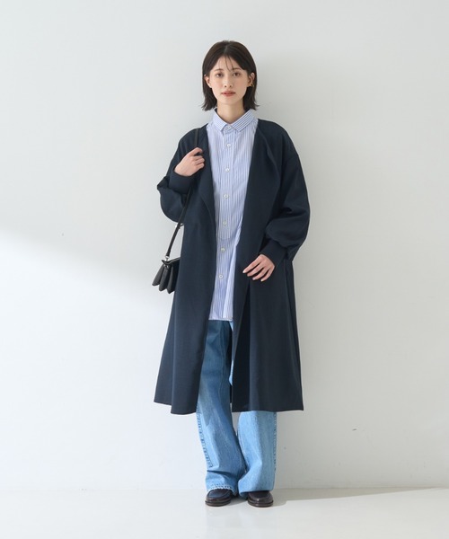 ROUGE VIF Sophie ノーカラーコート コート 「一部店舗限定