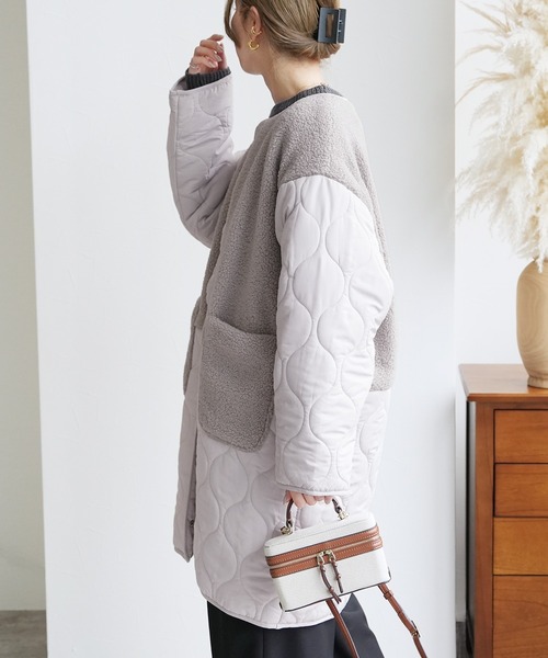 「reca」 コート M ブラック レディース_画像5