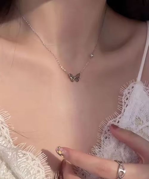 TONE SELECT GOODS ネックレス 「float」バタフライ モチーフ