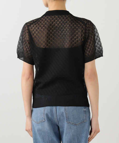 ポロシャツ ポロ Lee/ KNIT POLO SHIRTS レディース Ray BEAMS（レイ ビームス）Lee / KNIT POLO SHIRTS（シャツ