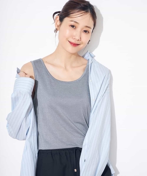 argue  タンクトップ　2set a.v.v（アー・ヴェ・ヴェ） タンクトップ ノースリーブ 「前後2WAY