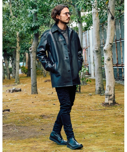 wjk レザージャケット レザーコート wjk コート ジャケット car coat メンズ : ZOZOTOWN Yahoo!店 - 通販