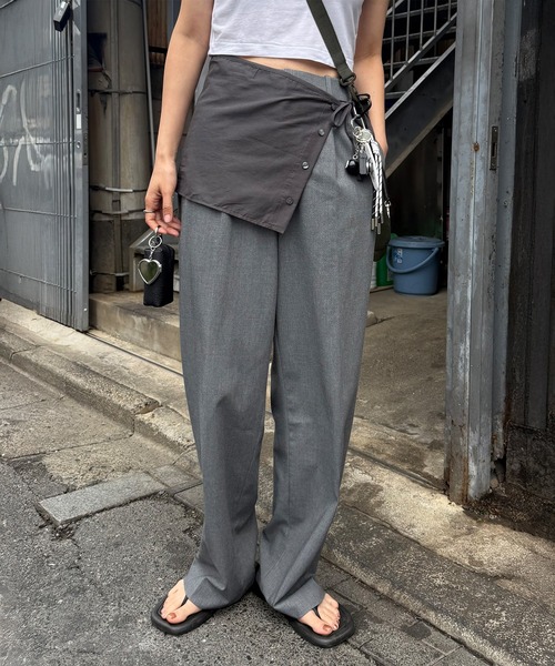 STELLA FISH スカート Sheer Wrap Skirt : ZOZOTOWN Yahoo!店 - 通販