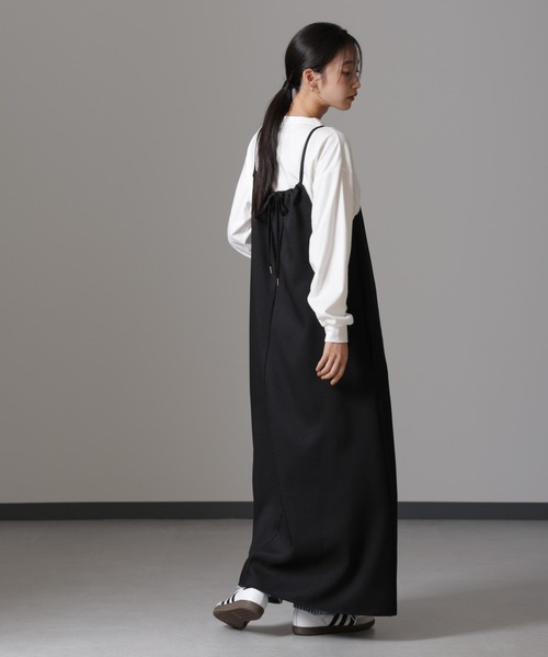 NANO universe（ナノ・ユニバース） キャミソールワンピース FREE