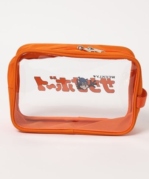 PAGEBOY（ページボーイ） ポーチ 「サウナボーイ×LIMMY CAT」クリア