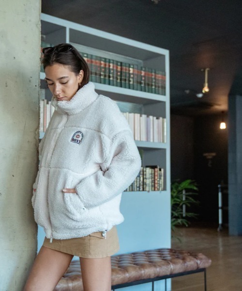 「ROXY」 ブルゾン LARGE ピンク レディース_画像2