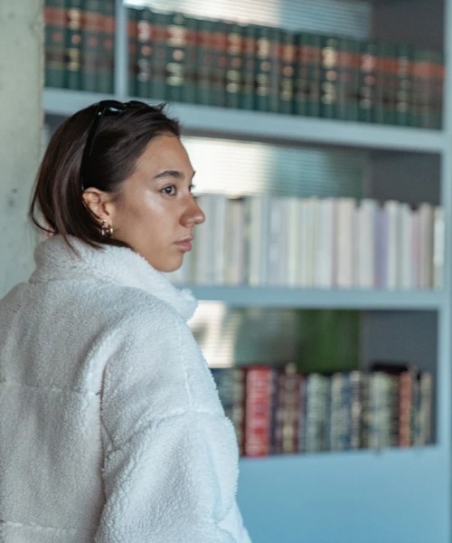 「ROXY」 ブルゾン LARGE ピンク レディース_画像6