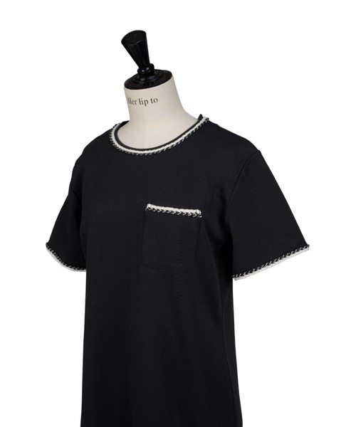 ワンピース Her lip to Braid Mini Dress Her lip to ワンピース Braid Mini Dress : ZOZOTOWN Yahoo!店