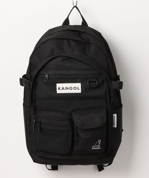 KANGOL デイバック リュック 「KANGOL 」ボックスロゴ メッシュ