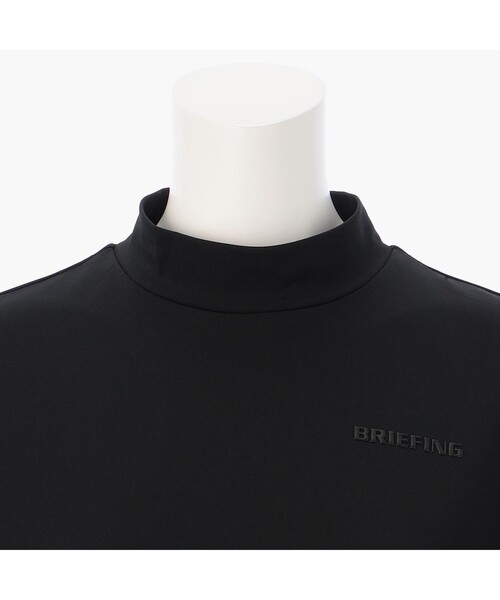 tシャツ 「BRIEFING GOLF／ブリーフィングゴルフ」WOMEN'S BACK PLEATED HIGHNECK （リラックスフィット レディ BRIEFING tシャツ 「BRIEFING GOLF／ブリーフィングゴルフ