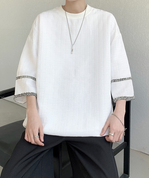 「FVLMEN」 半袖Tシャツ LARGE ホワイト メンズ