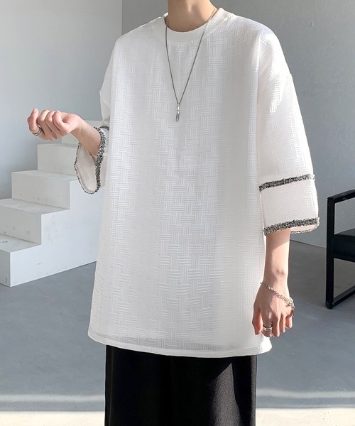 「FVLMEN」 半袖Tシャツ LARGE ホワイト メンズ