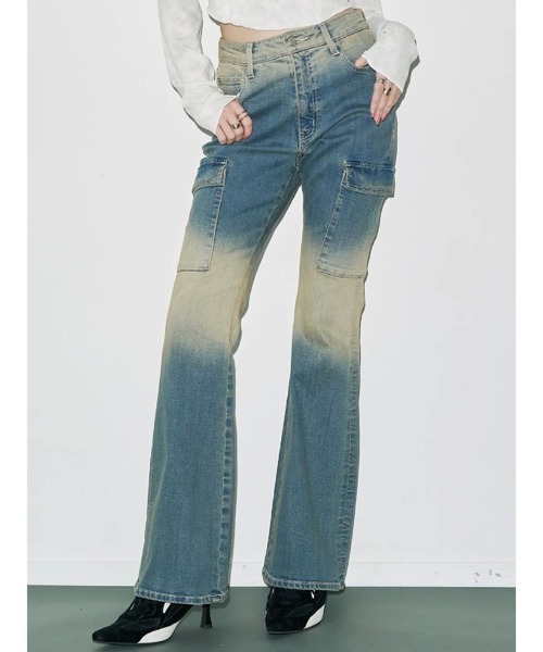 EVRIS（エヴリス） ジーンズ デニム デニムパンツ グラデーション