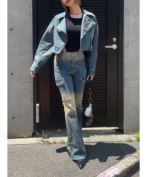 EVRIS（エヴリス） ジーンズ デニム デニムパンツ グラデーション