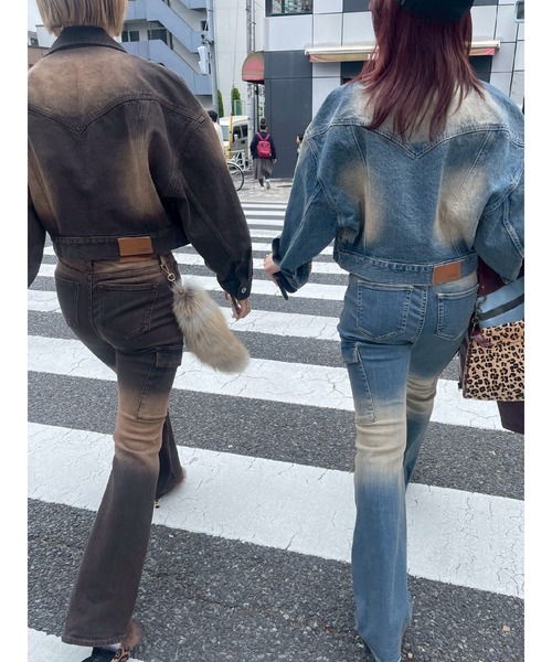 EVRIS（エヴリス） ジーンズ デニム デニムパンツ グラデーション