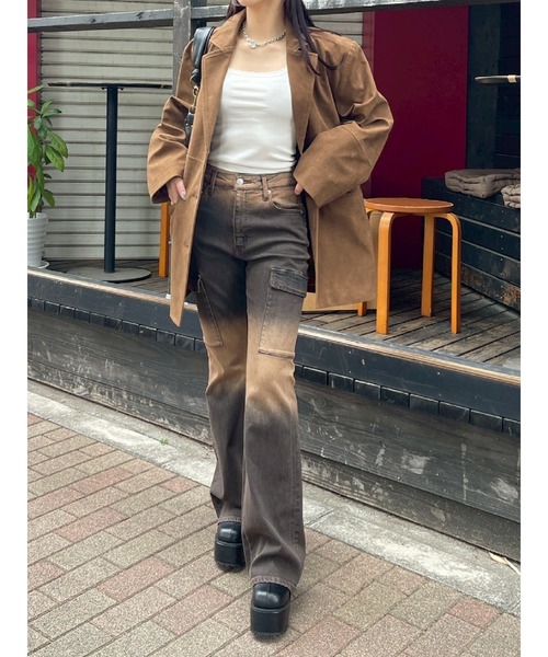 EVRIS（エヴリス） ジーンズ デニム デニムパンツ グラデーション