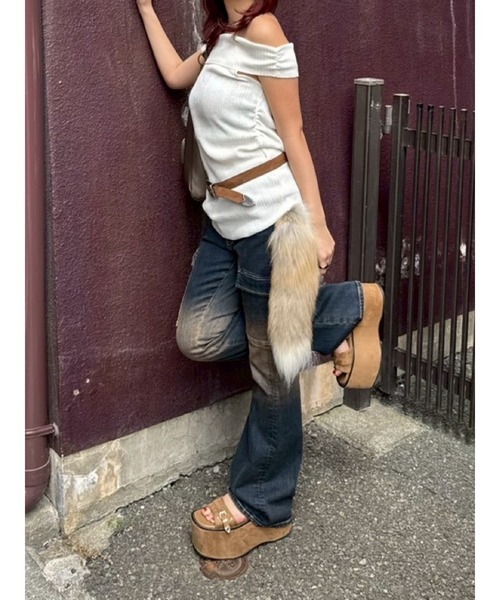 EVRIS（エヴリス） ジーンズ デニム デニムパンツ グラデーション