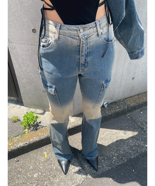 EVRIS（エヴリス） ジーンズ デニム デニムパンツ グラデーション