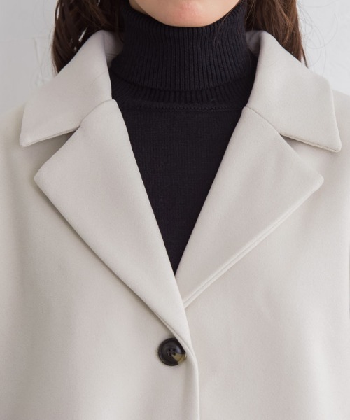 「Pierrot」 コート M ネイビー レディース_画像2