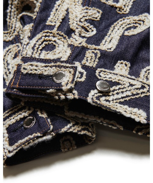 デニムジャケット gジャン OVERFLOW DENIM JACKET メンズ レディースの画像