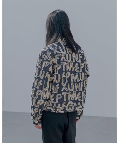 デニムジャケット gジャン OVERFLOW DENIM JACKET メンズ レディースの画像