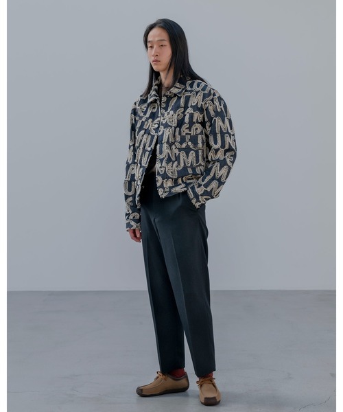 デニムジャケット gジャン OVERFLOW DENIM JACKET メンズ レディースの画像