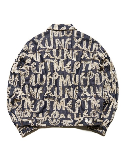 デニムジャケット gジャン OVERFLOW DENIM JACKET メンズ レディースの画像