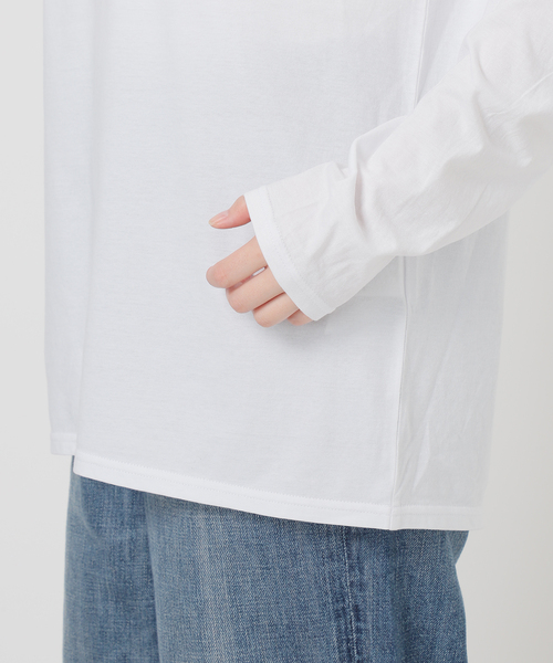 tシャツ 「追加」2枚SETヘンリーネックプルオーバー レディース Spick＆Span tシャツ 「追加」2枚SETヘンリーネックプルオーバー